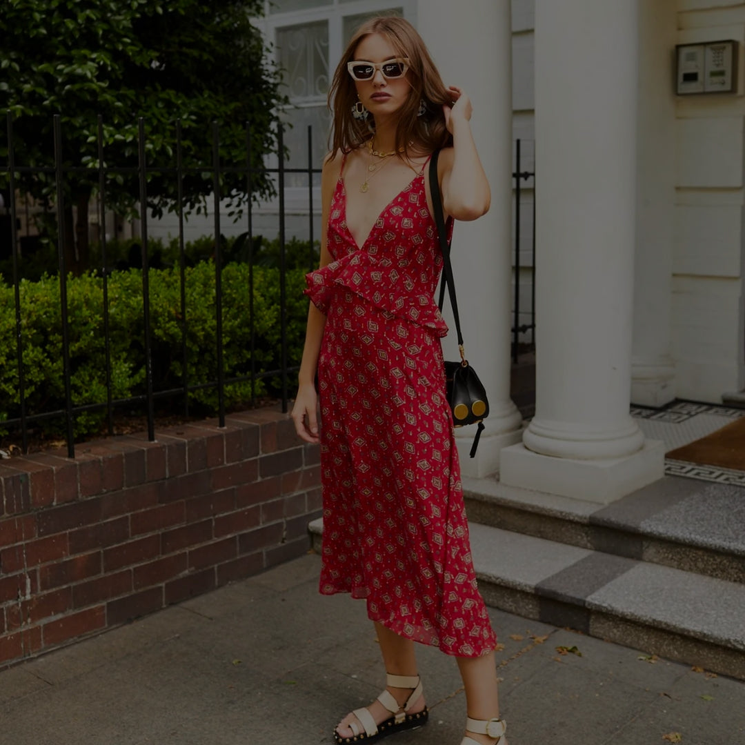 stevie may french vanilla midi dress THE ICONIC - STEVIE MAY French Vanilla Midi Dress Shop it now > https://bit.ly/2Eozaz8