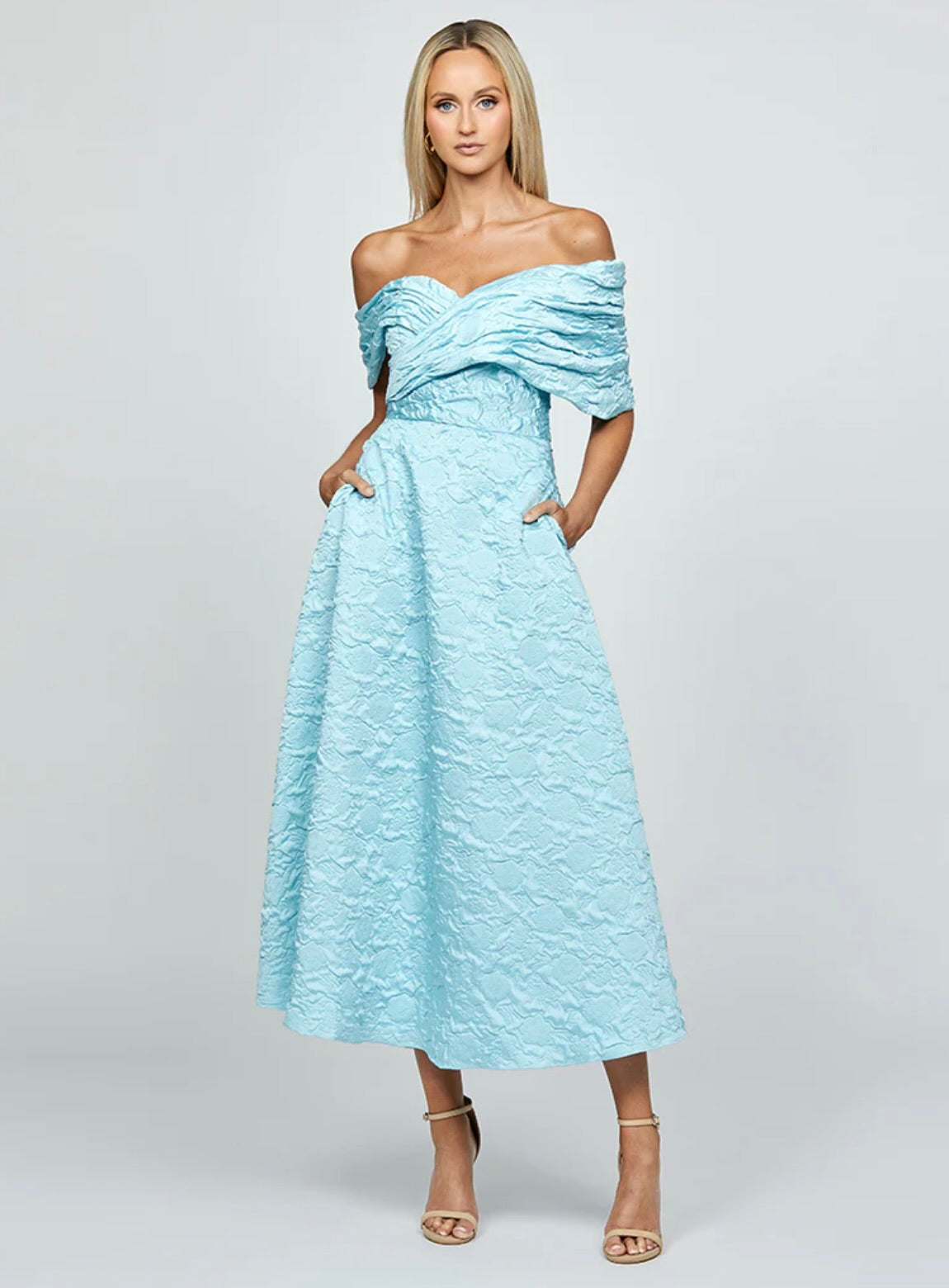 off shoulder midaxi dress Ayleen Off Shoulder Midaxi – ZsaZsa Boutique