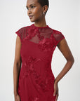 Embellished Trumpet Dress Style 264143