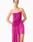 CHANTAL ASYMMETRICAL MINI DRESS