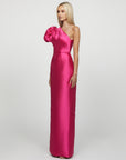 Marchesa One Shoulder Gown