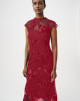 Embellished Trumpet Dress Style 264143