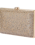 VIVIANA CRYSTAL MESH CLUTCH