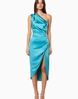 CASSINI DRESS AQUAMARINE