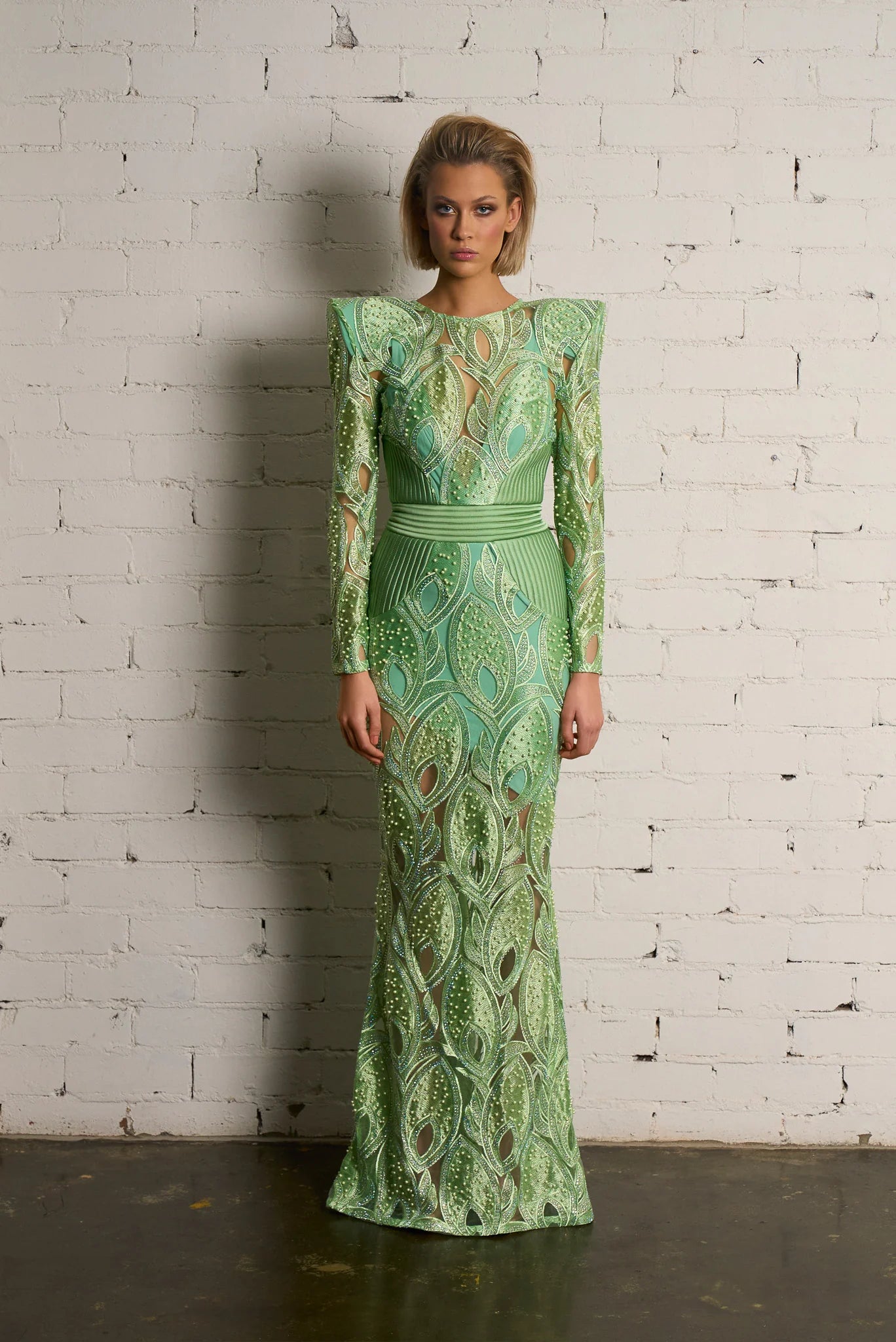 ZHIVAGO POMME D AMOUR GOWN – ZsaZsa Boutique