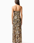 Celeste Gown Black/Gold