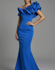 Jovani 43000 Sculptural Ruffle Couture Dress