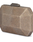 AVERY FACETED CLUTCH
