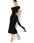 Annette Black Cocktail Dress