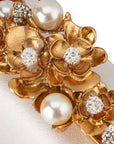 GABRIEL PEARL EMBELLISHED CLUTCH