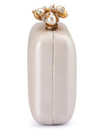 GABRIEL PEARL EMBELLISHED CLUTCH