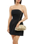 HOLLIE PLEATED CLUTCH