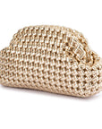 EVERLY HAND WOVEN CLUTCH
