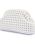 EVERLY HAND WOVEN CLUTCH