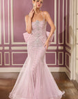 CB167 beaded gown