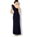 Adelyn Navy Organza Gown
