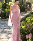 A1484
Tossed Meadow Fitted Column Dress