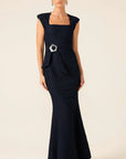 GALA ROYALE GOWN IN NAVY