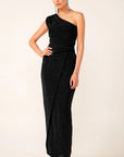 VALEDICTORY DRESS IN BLACK