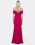 Quinny off shoulder gown