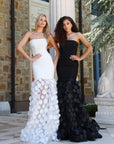 Strapless Beaded Mermaid Gown 49344