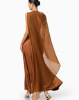 ZIMELLE CAPE GOWN