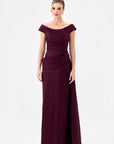 WALLACE OFF SHOULDER GOWN B85D0401