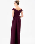 WALLACE OFF SHOULDER GOWN B85D0401