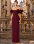 Tamar Frill Sleeve Maxi BL86D07220