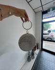 Bling Round Evening Bag