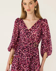 Zora Wrap Midi Dress
