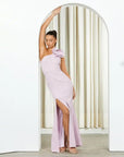 Sue Frill Shoulder Gown