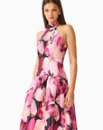 Lumiflora Halter Gown