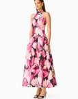 Lumiflora Halter Gown