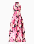 Lumiflora Halter Gown