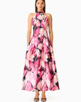 Lumiflora Halter Gown
