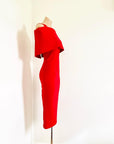 Kerbie Dress Red