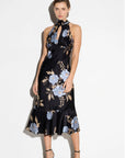 Midnight Flower Sleeveless Dress