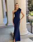 Sue Frill Shoulder Gown