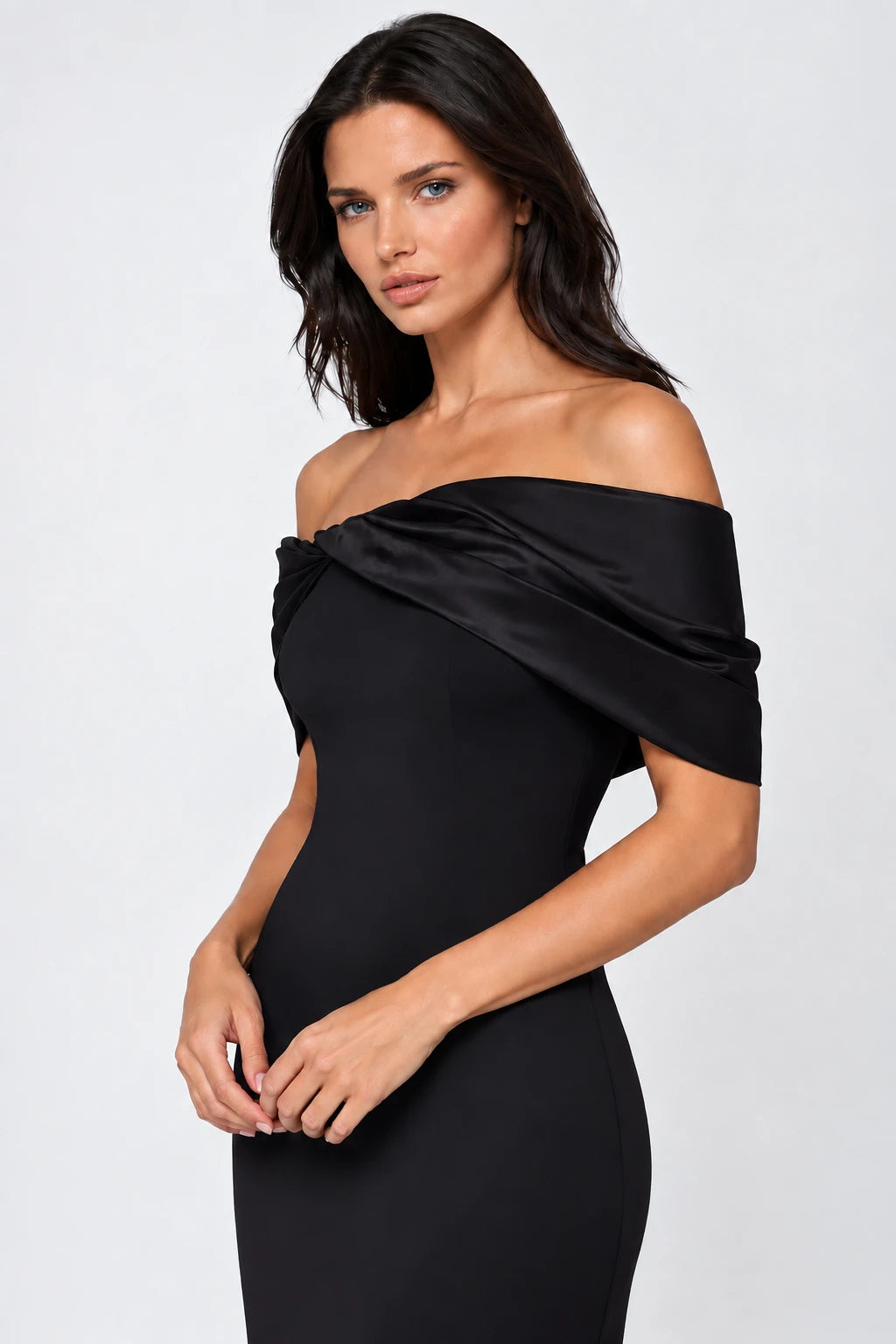 ALINA Gown in Navy
