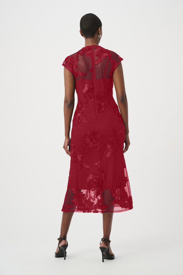 Embellished Trumpet Dress Style 264143