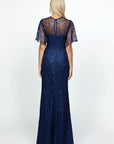 Suzanna high neck gown