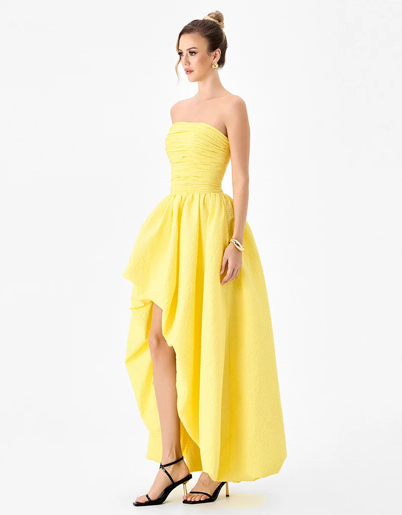 CLOVER STRAPLESS BALLOON HI LO BL86D07240