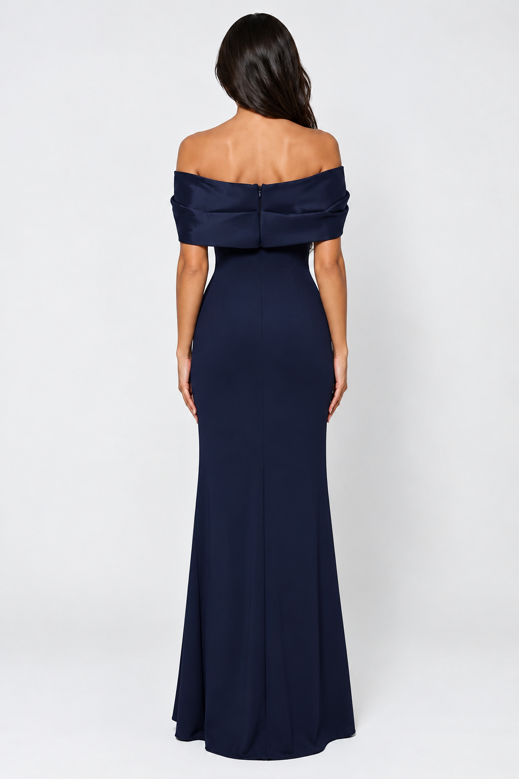 ALINA Gown in Navy