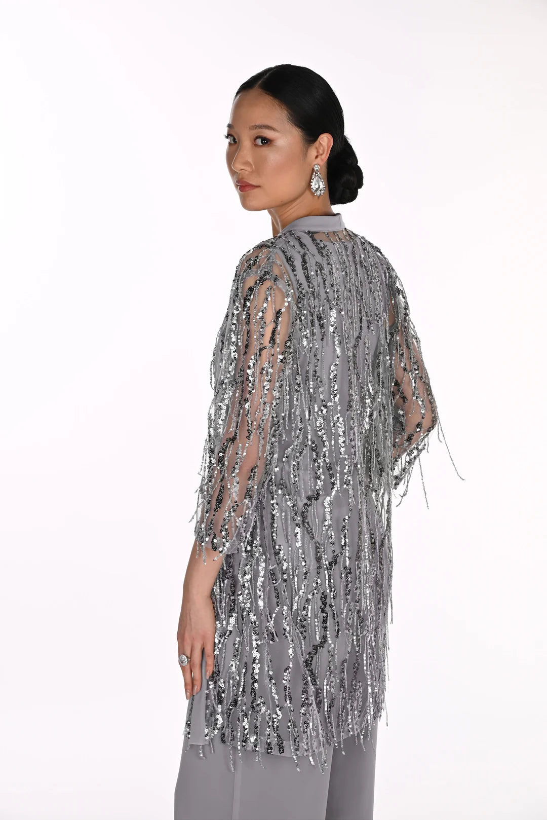 Frank Lyman Sequin Embellished Sleeveless Top Style 269315