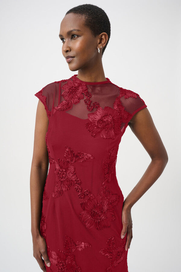 Embellished Trumpet Dress Style 264143