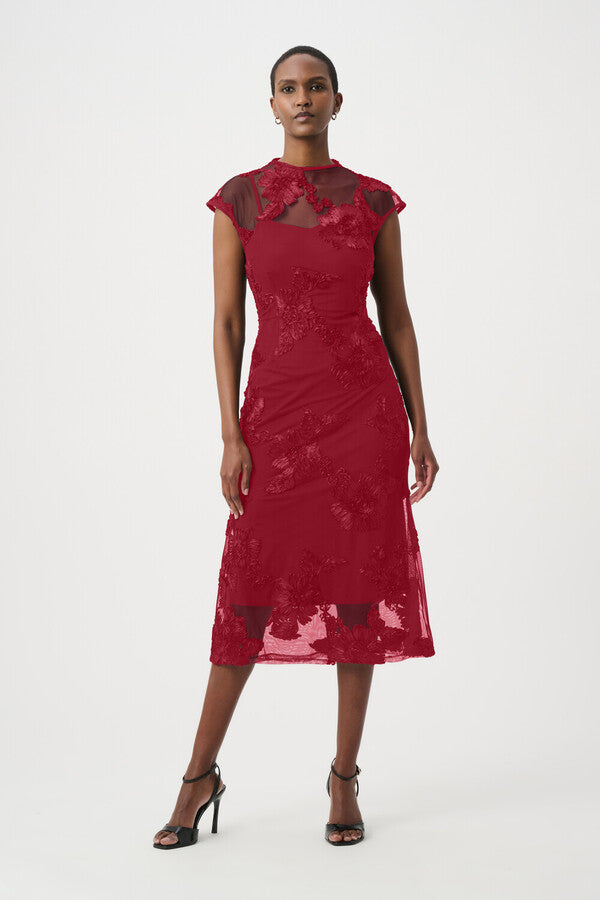 Embellished Trumpet Dress Style 264143