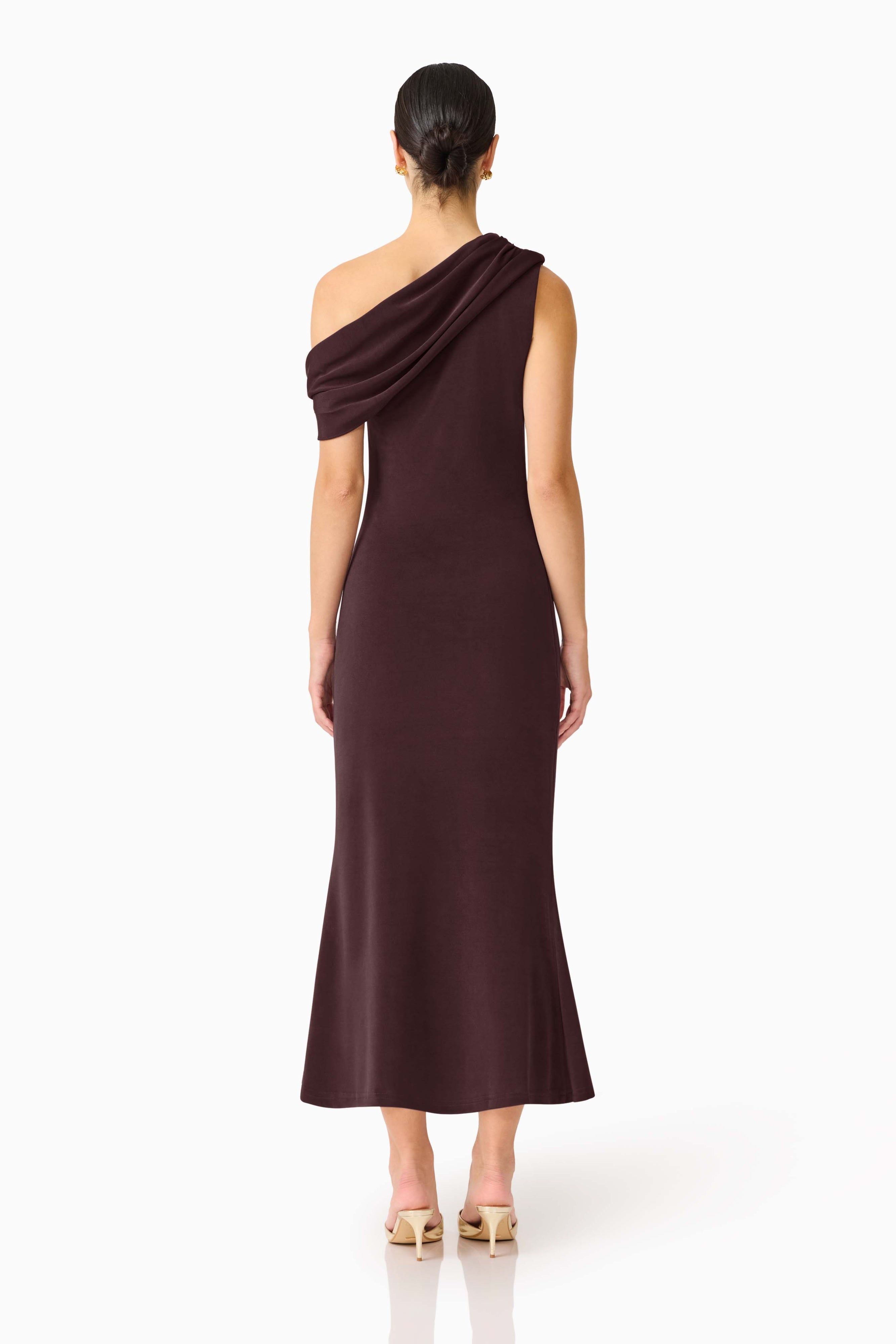 SIMONE ONE SHOULDER MAXI DRESS