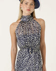 AUSTEN DRESS IN NAVY WHITE