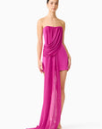 CHANTAL ASYMMETRICAL MINI DRESS